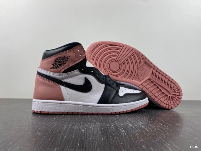 Bmlin Pink Og Nrg 861428-101 High Air Retro 1 Rust Jordan 0811